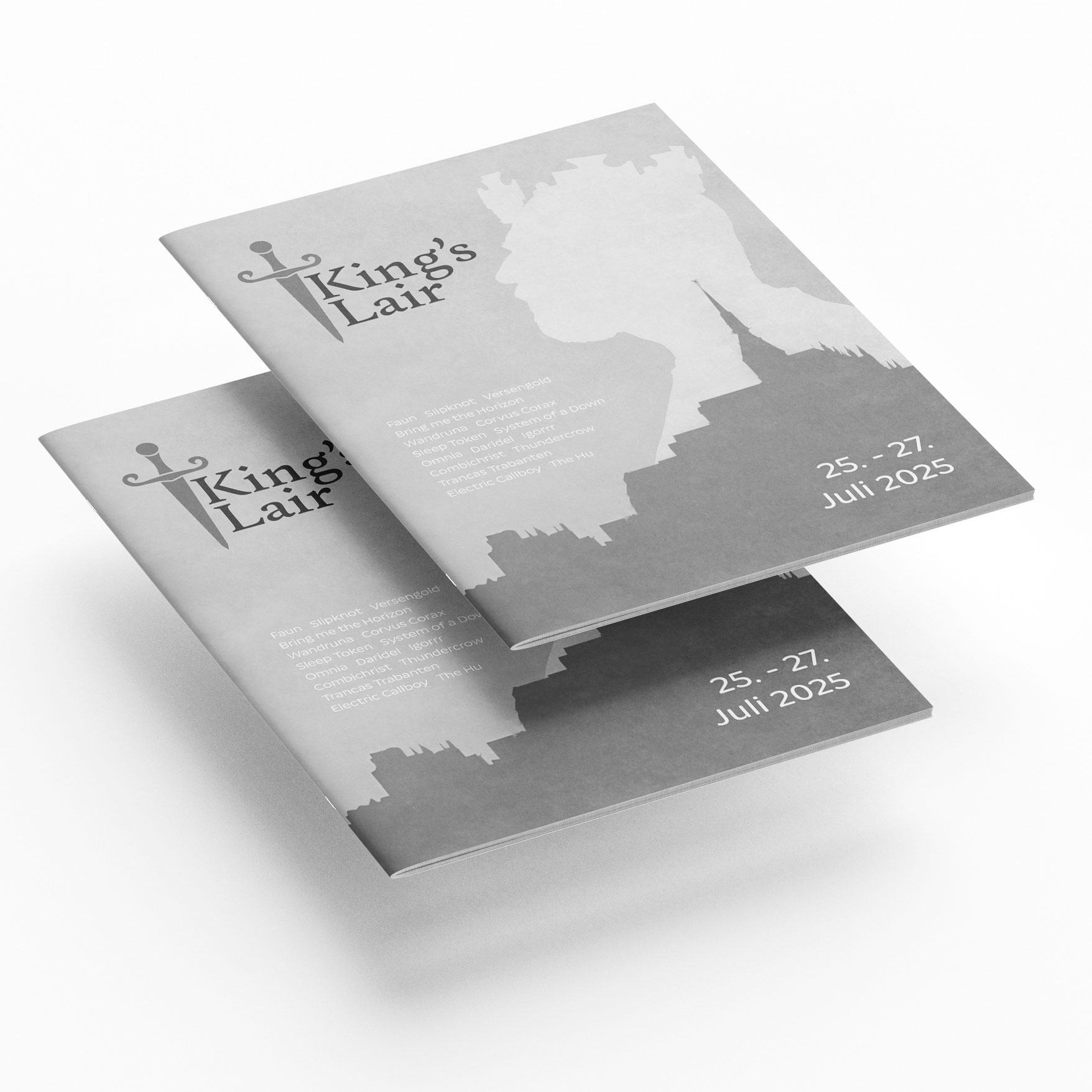 Broschüre Festival King's Lair